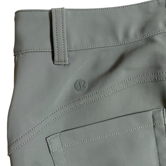 lululemon | size 28 City Sleek Slim-Fit 5 Pocket High-Rise Pant in Grey Sage - Picture 10 of 12